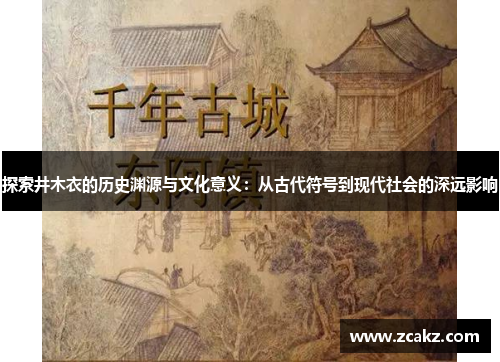 探索井木衣的历史渊源与文化意义：从古代符号到现代社会的深远影响